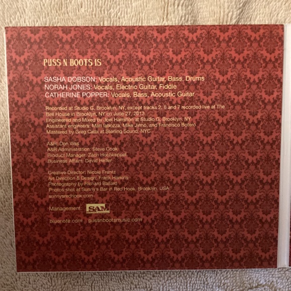 No Fools, No Fun PUSSNBOOTS CD Norah Jones - Picture 4 of 7